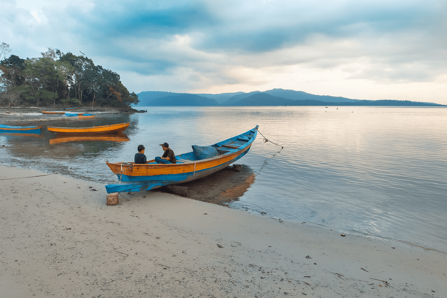 Chidiya Tapu for sunset.