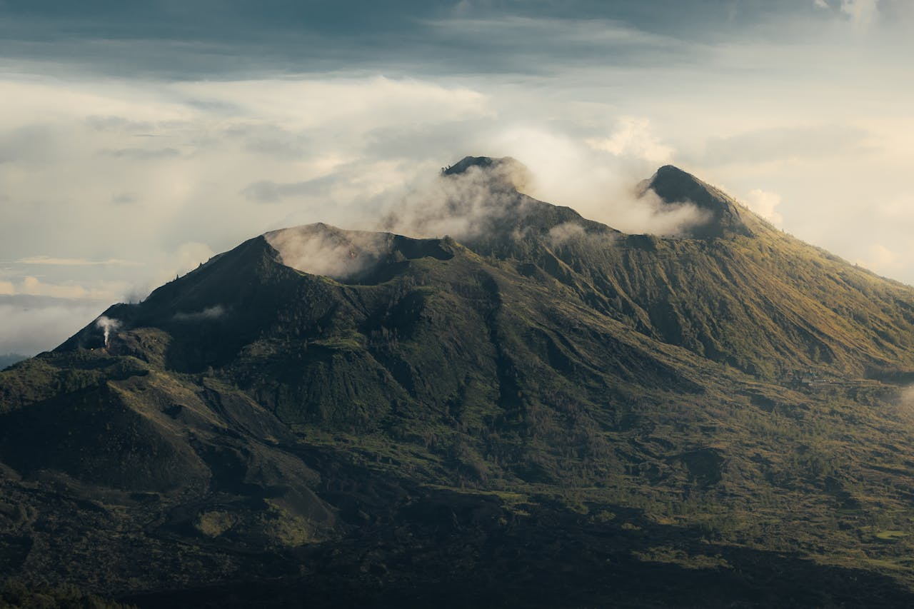 Mount Batur and Lake Batur