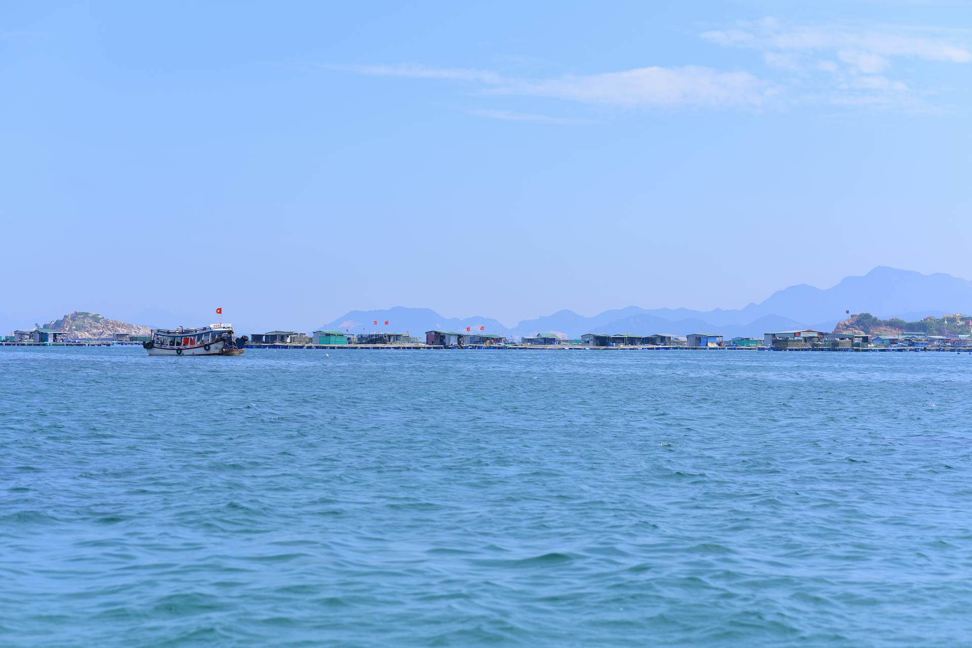 Sunset & seafood dinner at Ham Ninh Fishing Village