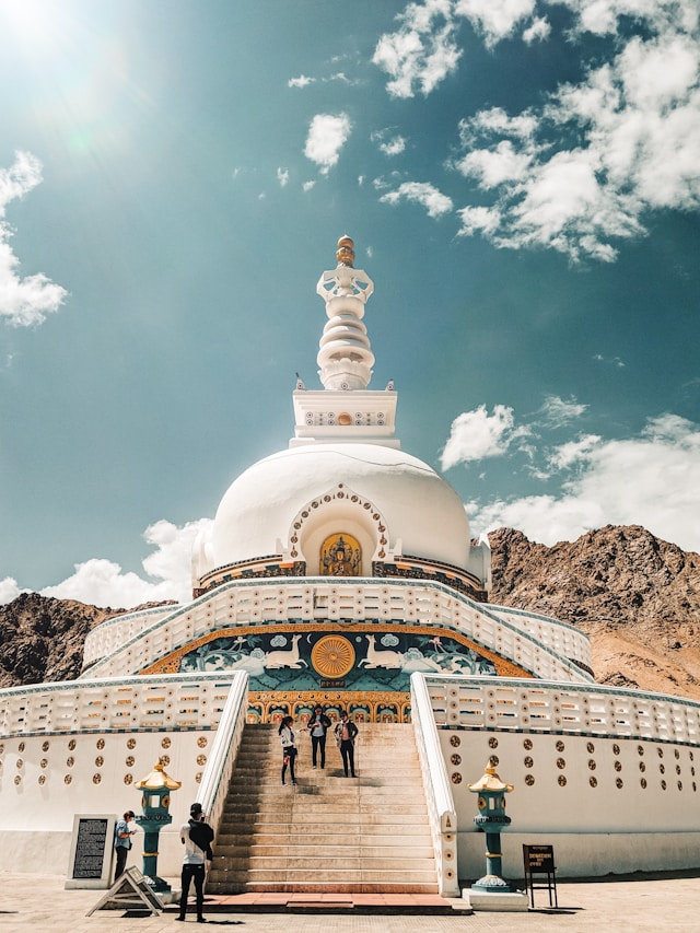 Visit Shanti Stupa